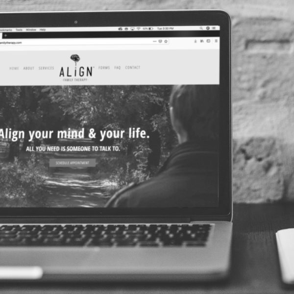Align Family Therapy Website - Doug Buseman Designs