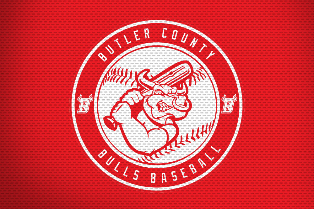 Butler County Bulls Patch Logo - Doug Buseman Designs